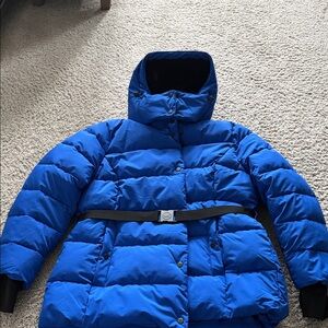 Michael Kors Royal Blue Puffer Jacket